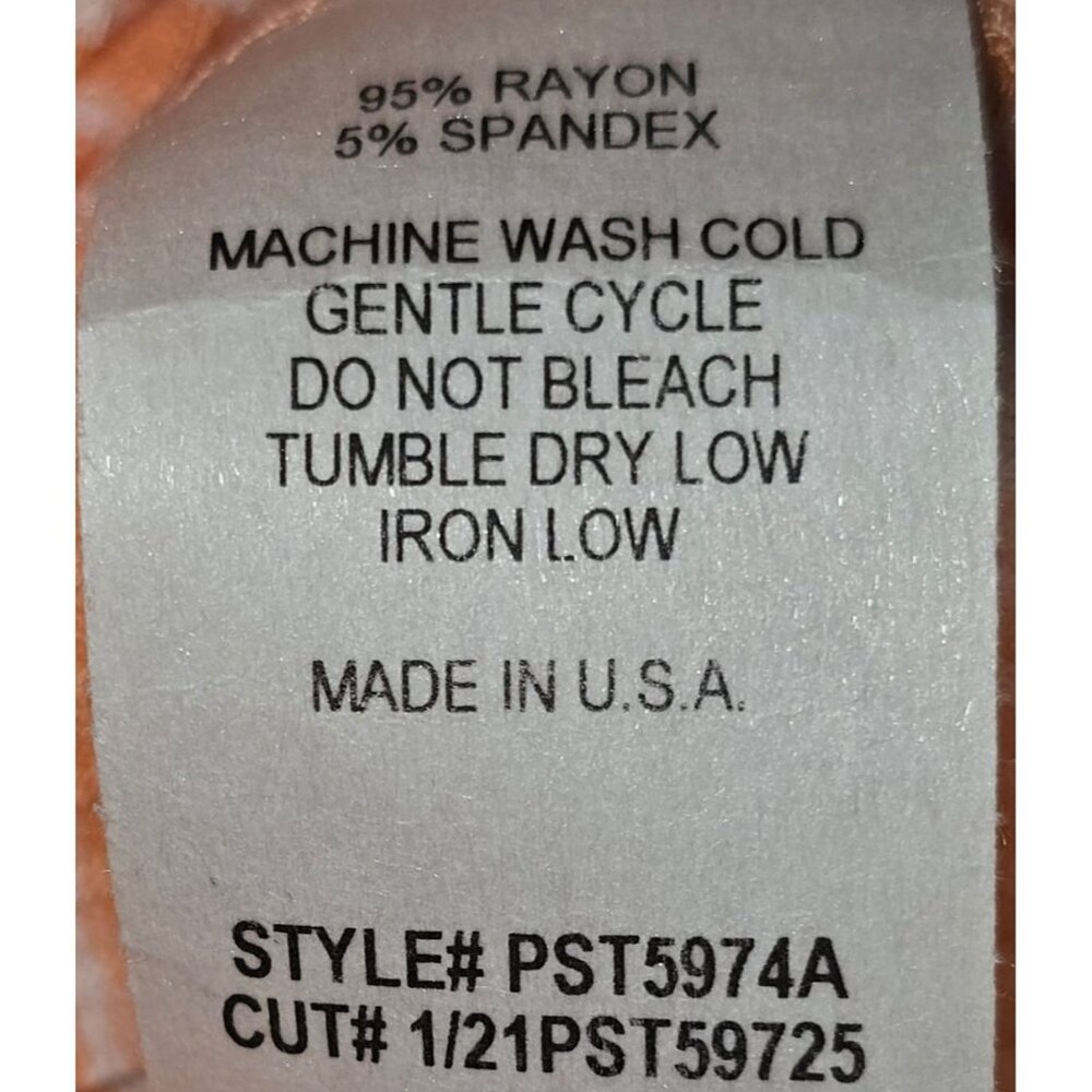 Hailey & Co. Out of Town Ribbed Stripe Flutter Slv Criss Cross V-Neck Top, NWOT - Picture 6 of 6